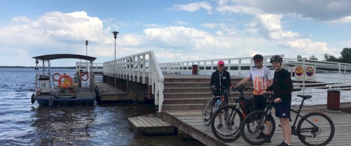 Nowa przeprawa rowerowa z Zegrza do Nieporętu